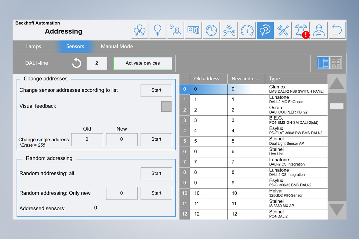 TwinCAT 3 Lighting Solution: Fast commissioning thanks to simple configuration of the lighting settings
