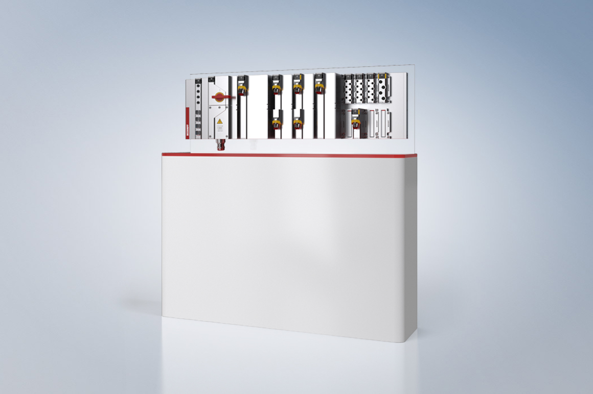 The modular MX-System performs all of the tasks and exhibits the properties of a classic control cabinet.