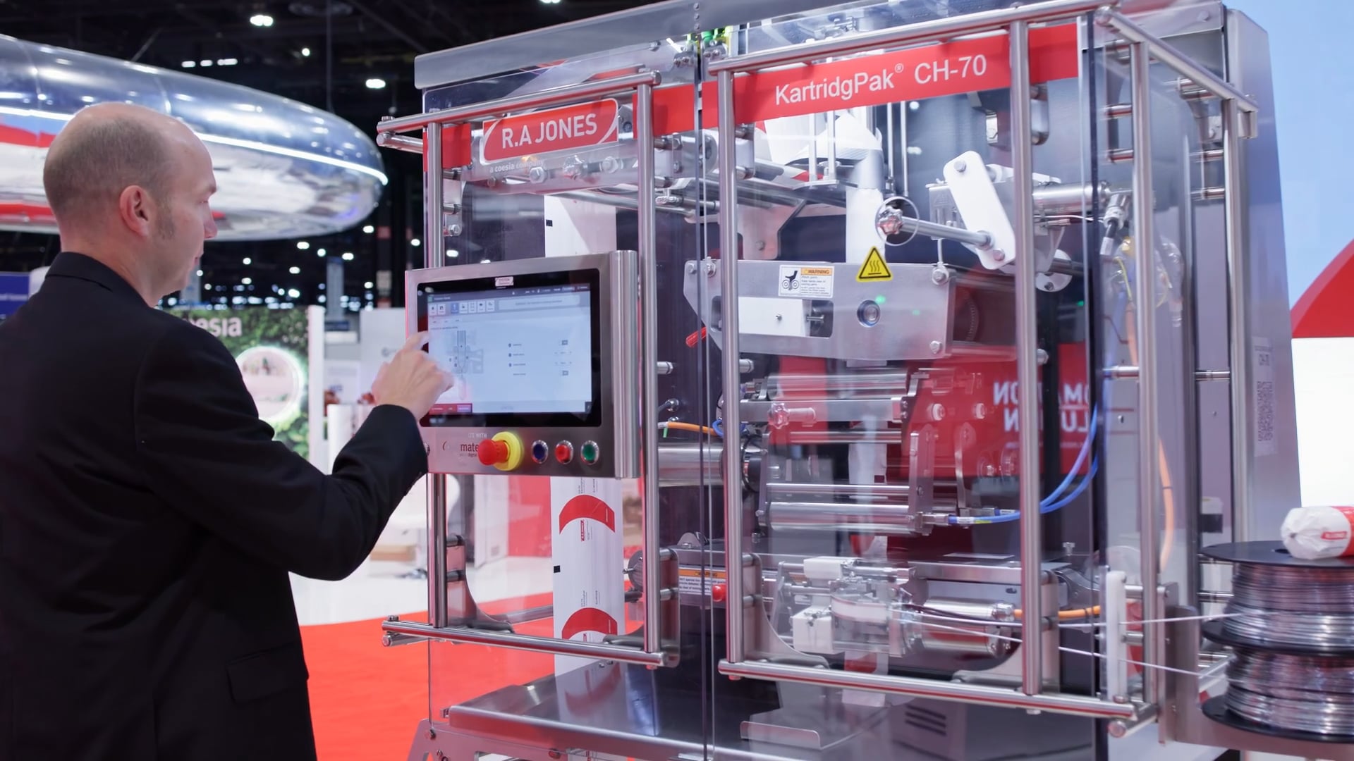 MX-System reduces machine footprint and optimizes plant floor usage.